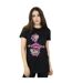 Disney Womens/Ladies Alice In Wonderland Cheshire Cat Upside Down Cotton Boyfriend T-Shirt (Noir) - UTBI8627-2