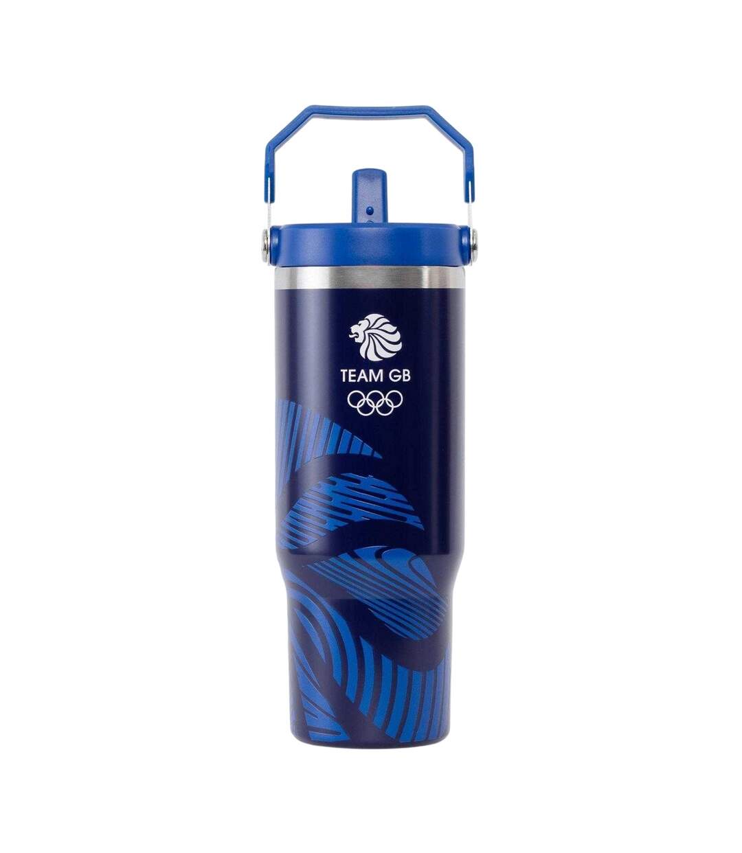 Logo Insulated Travel Tumbler One Size Blue Team GB-1