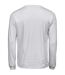 Mens Soft Long-sleeved T-shirt White Tee Jays-2