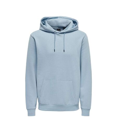 Sweat à capuche bleu moyen homme only & sons ceres