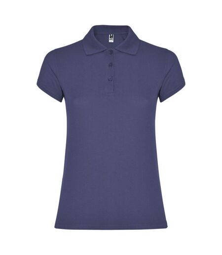 Roly Womens/Ladies Star Polo Shirt (Blue Denim) - UTPF4288