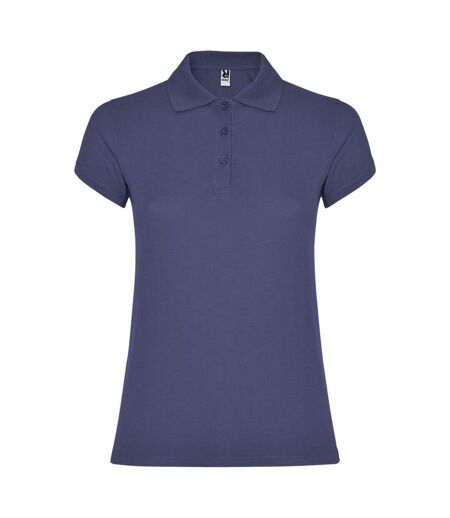 Roly Womens/Ladies Star Polo Shirt (Blue Denim)