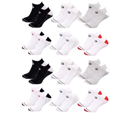 Chaussettes SERGIO TACCHINI SNEAKER 12 Pcs 5147