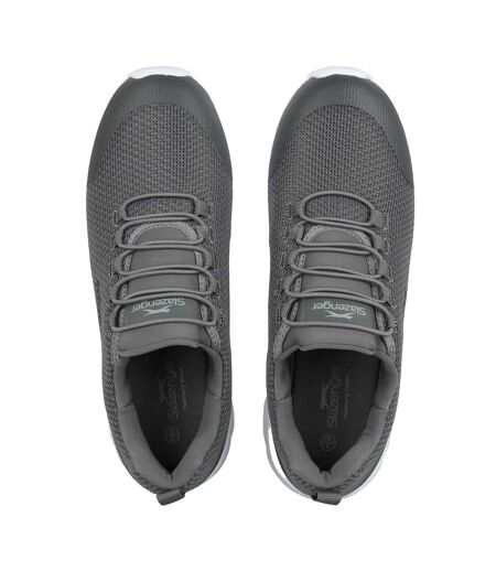 Mens Rotate Trainers Grey White Slazenger