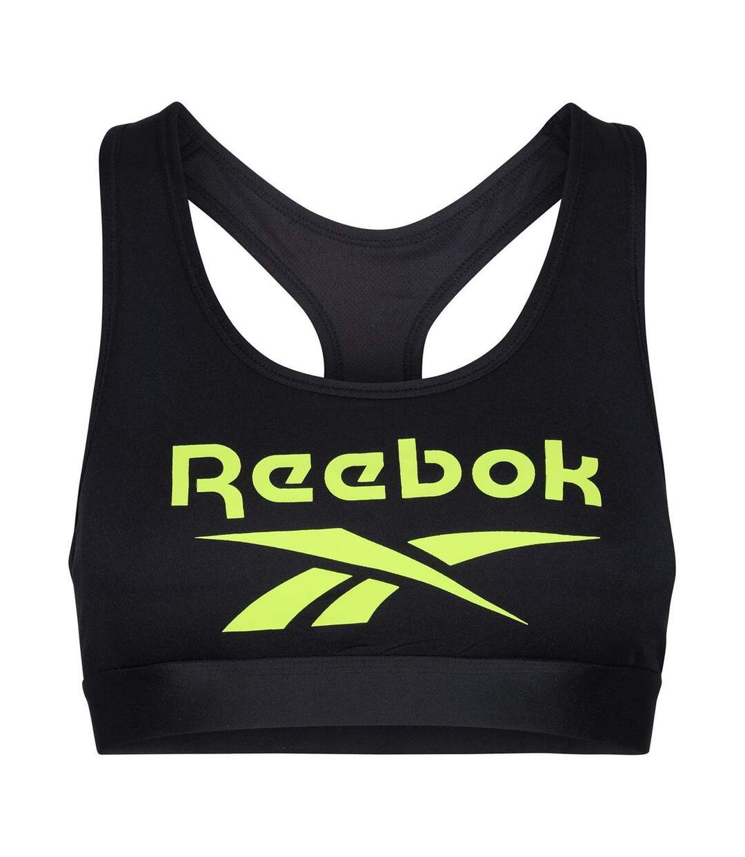 Brassière De Sport Sophia Femme Noir Jaune Reebok-1