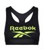 Brassière De Sport Sophia Femme Noir Jaune Reebok-1