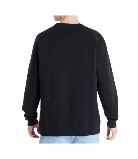 Sweat Noir Homme RVCA Big Crew - M