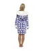 Robe De Chambre Motif/style Ours Polaire Femme Blanc Bleu Keanu-2