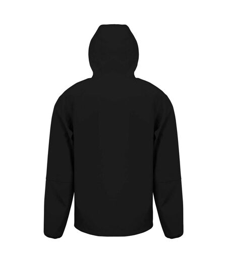 Veste Softshell Décontracté Motif/style Imprimé Homme Noir Result Recycled