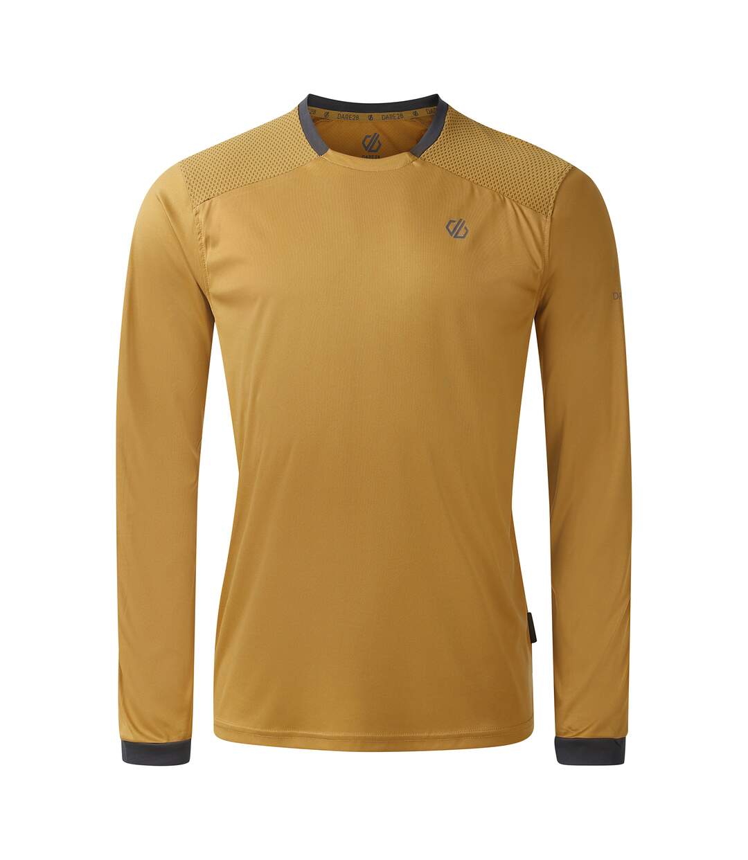 Mens Trackstand Ace Long-sleeved T-shirt Wood Brown Dare 2B-2