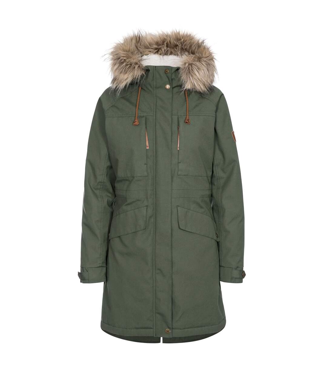 Trespass Womens/Ladies Faithful Waterproof Jacket (Basil) - UTTP4818-1