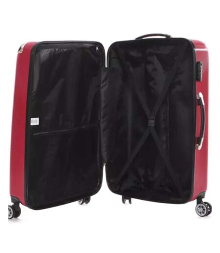 Valise Rouge Geographical Norway Softless 24 pouces - M