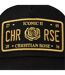 Casquette Trucker Li Plate Noir Jaune Or Christian Rose-4