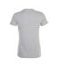 SOLS Womens/Ladies Regent Short Sleeve T-Shirt (Grey Marl) - UTPC3774