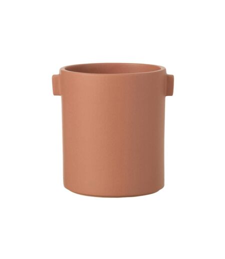 Cache-Pot Design Handle 17cm Terracotta