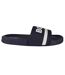 Claquettes Motif/style Lettrage Femme Bleu Marine Boss-4