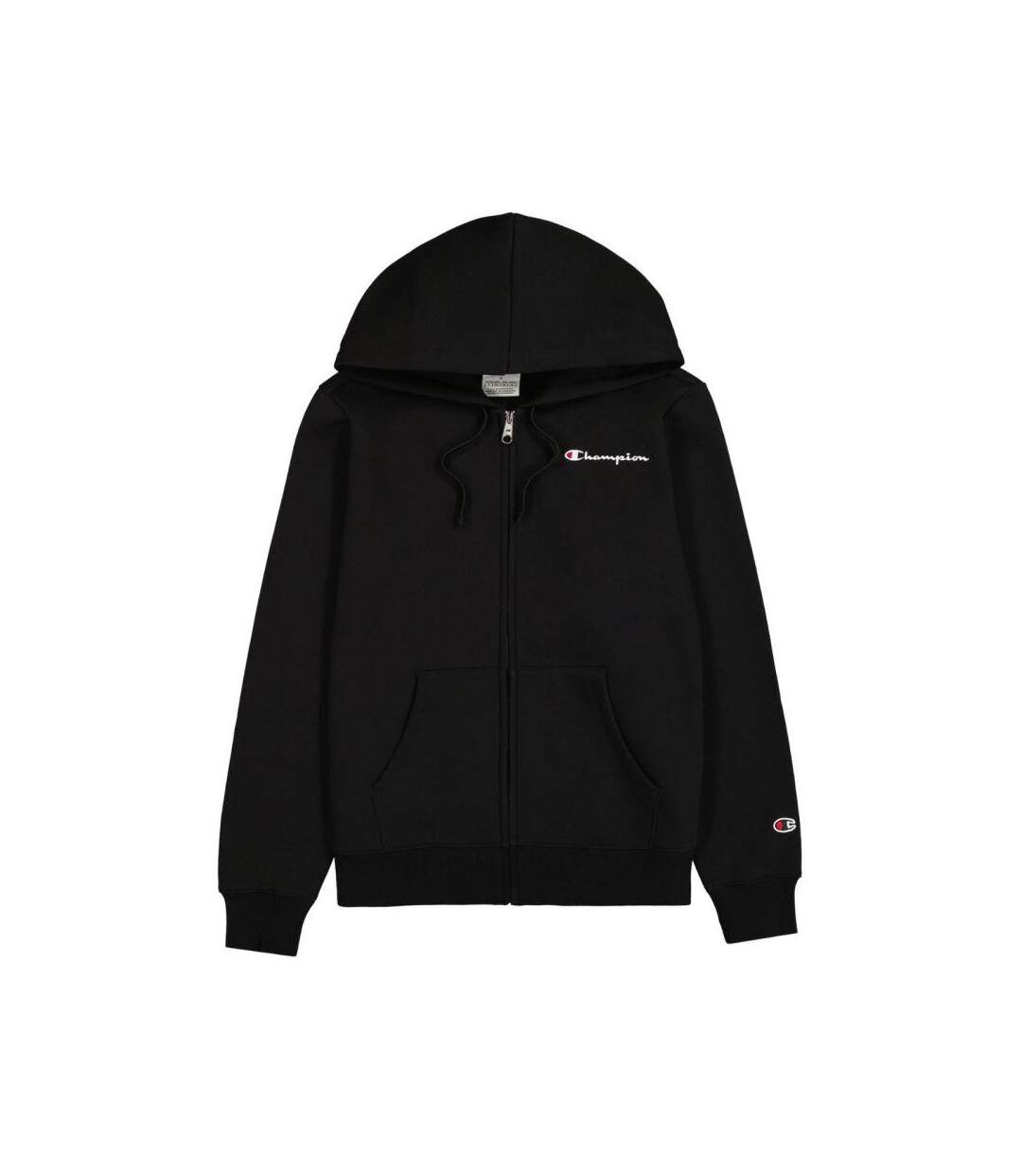 Veste À Capuche Motif/style Logo Femme Noir Champion-1