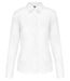 Chemise popeline manches longues - Femme - K549 - blanc