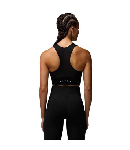 Brassière De Sport Motif/style Logo Femme Noir Castore
