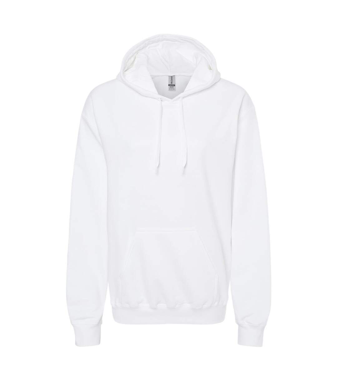 Unisex adult softstyle fleece midweight hoodie white Gildan-1