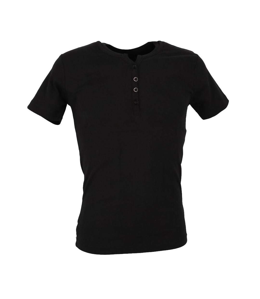 T Shirt Noir Homme La maison Blaggio Theo - M-2