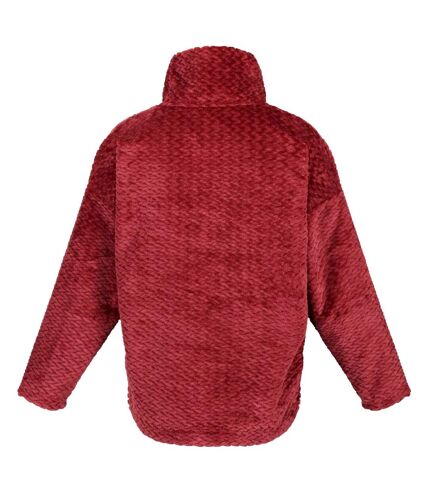 Regatta Womens/Ladies Bekkah Plaited Fluffy Sweater (Cabernet) - UTRG8184