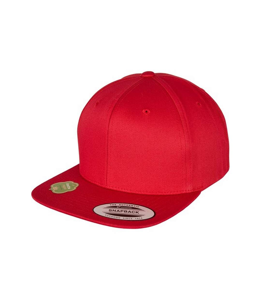 Casquette ajustable flexfit adulte rouge Yupoong-1