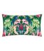 Kali birds outdoor cushion cover 30cm x 50cm dark green Wylder-1