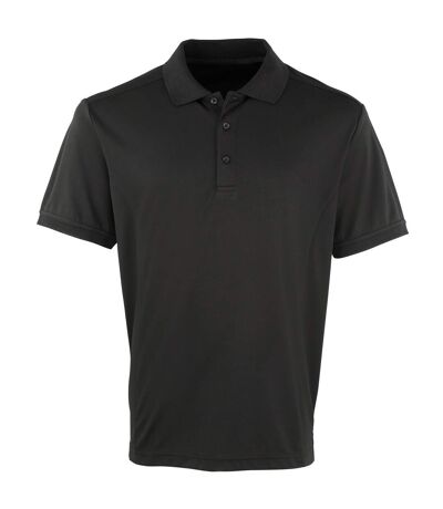 Premier Mens Coolchecker Pique Short Sleeve Polo T-Shirt (Kelly) - UTRW4401