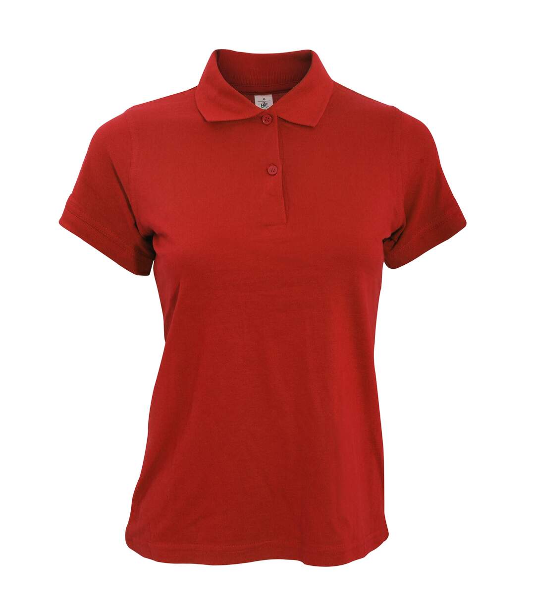 B&C - Polo à manches courtes SAFRAN PURE - Femme (Rouge) - UTBC104