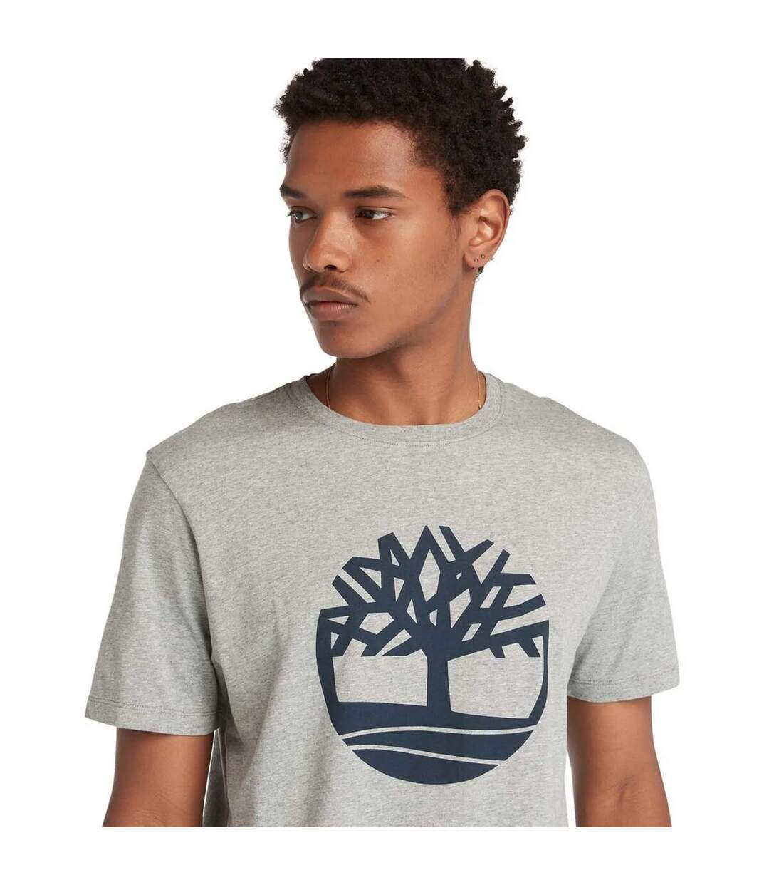 T-shirt Manches Courtes Northwood Homme Gris Timberland-3
