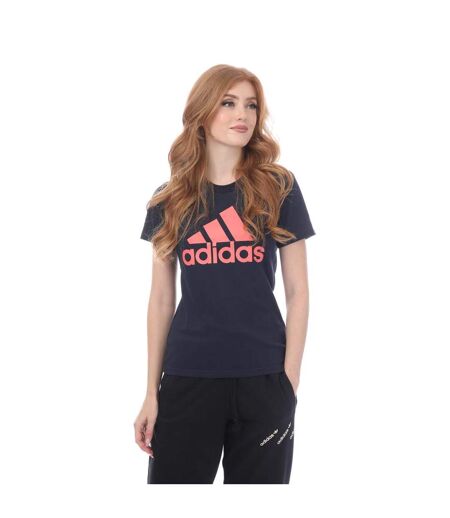 T-shirt Believe Femme Bleu Marine Adidas