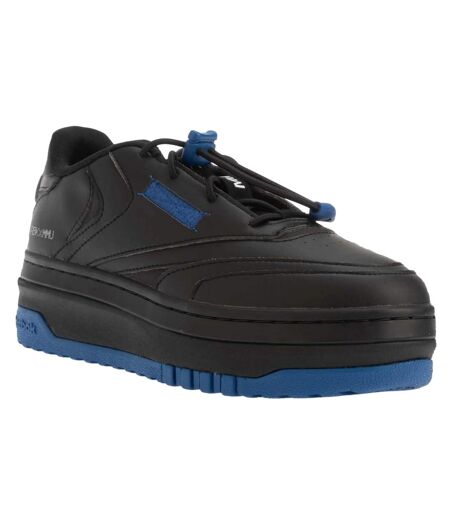 Unisex Adult Club C Milk Makeup Vegan Leather Trainers Black Cobalt Blue Reebok
