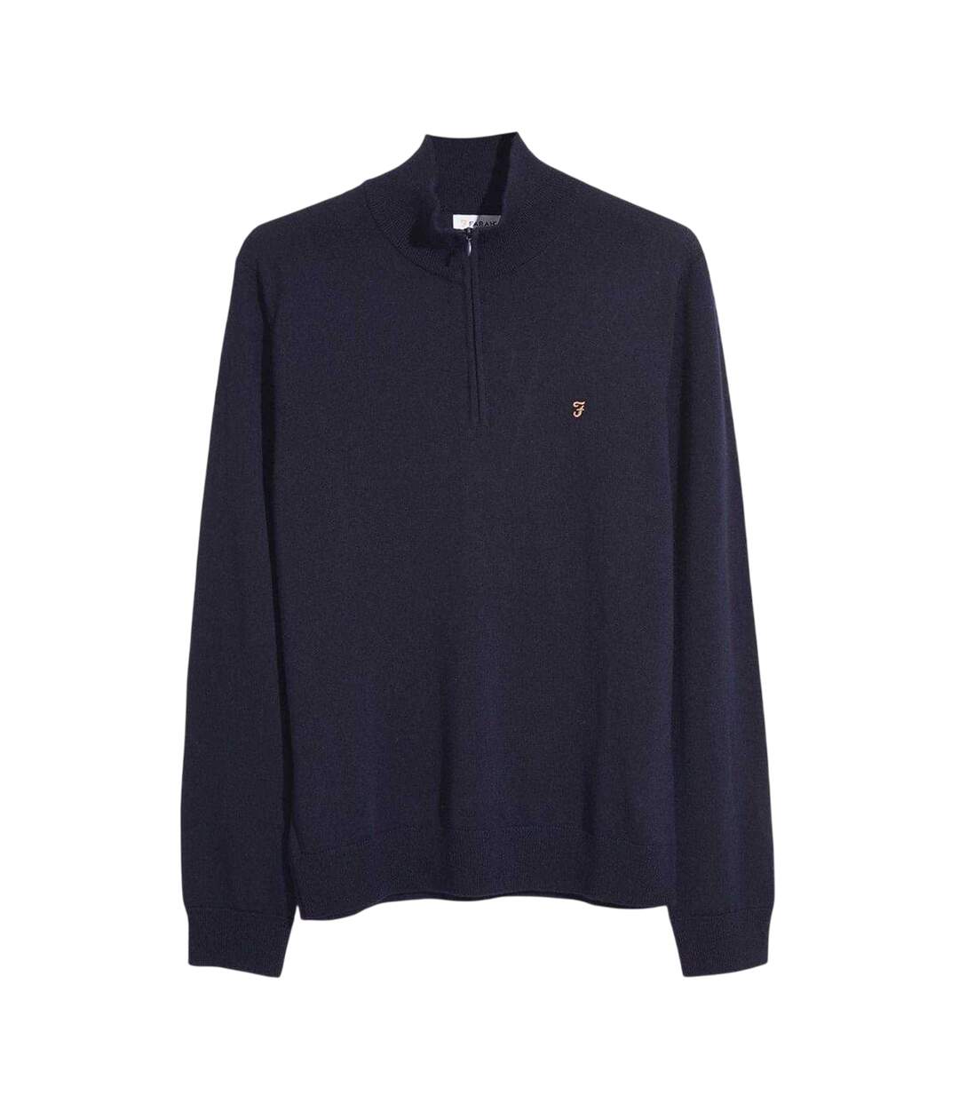 Sweat Homme Vrai Bleu Marine Farah-2