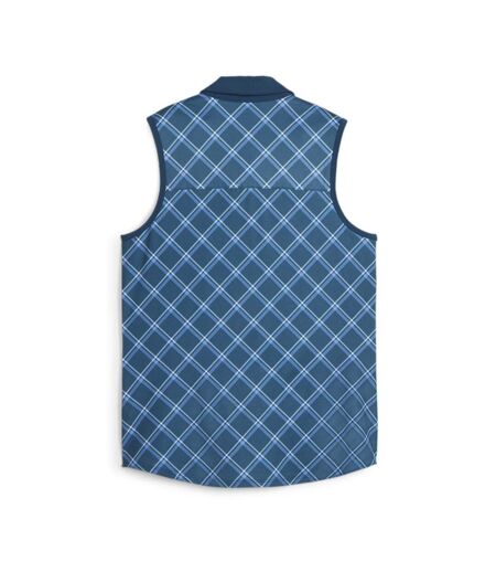 Polo golf bleu femme puma cloudspun