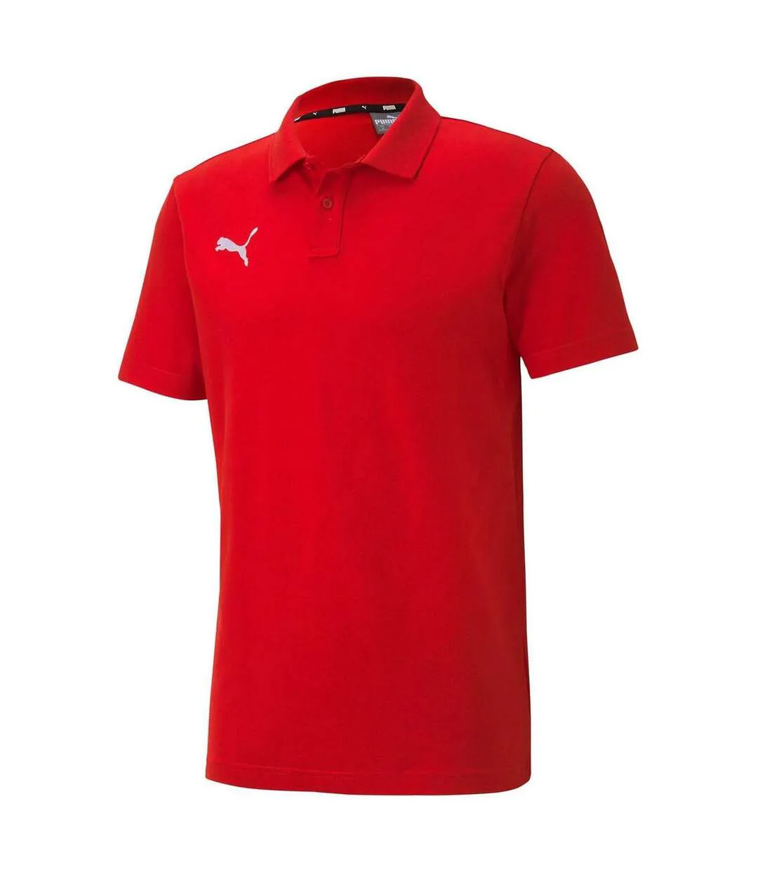 Mens Teamgoal 23 Casuals Polo Shirt Red Puma-2