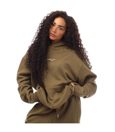 Sweat À Capuche Homme Kaki Just Hype