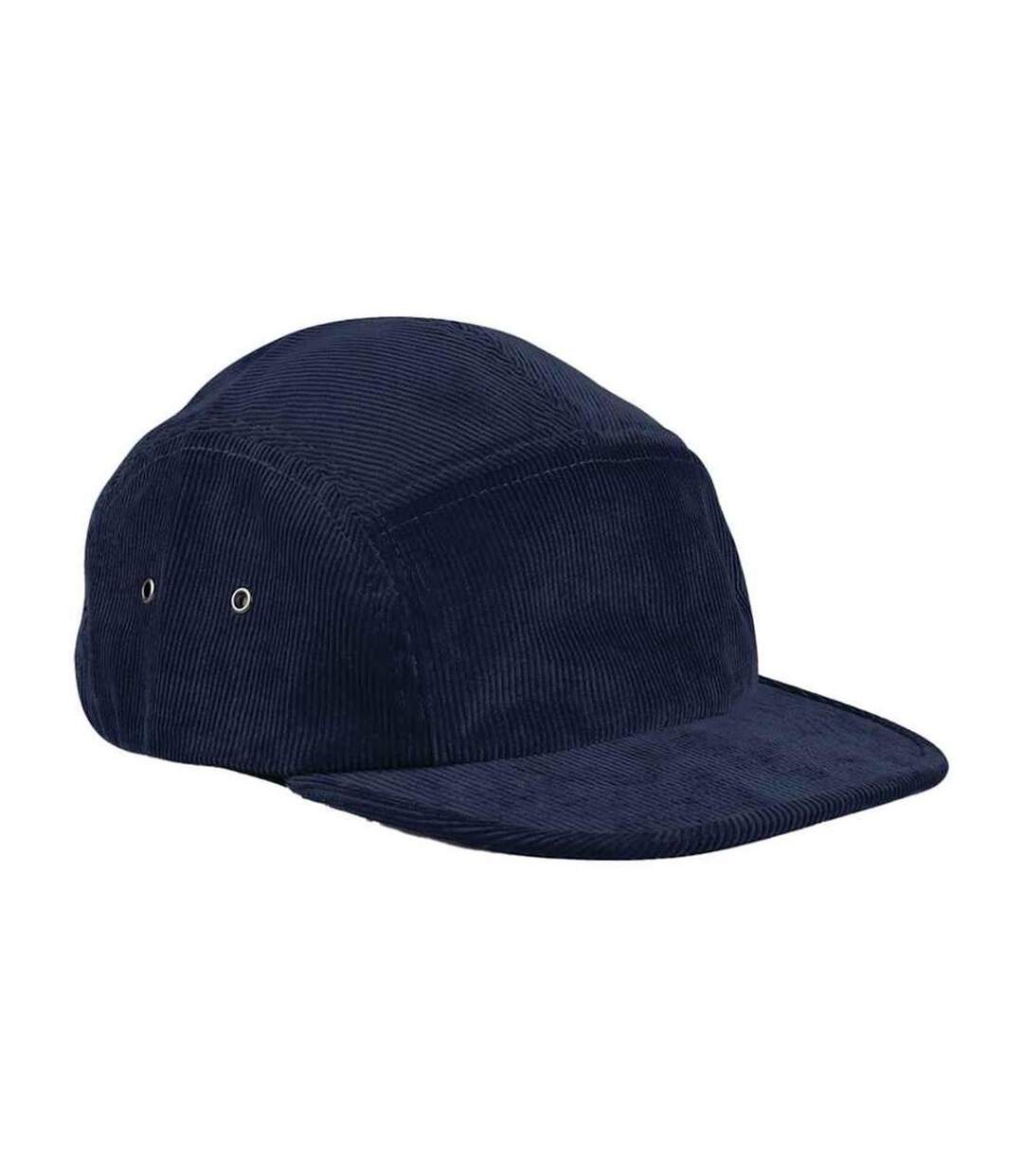 Casquette De Campeur Earthaware Bleu Marine Oxford Beechfield-1