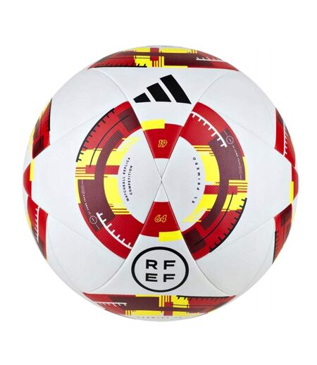 Ballon De Foot Motif/style Espagne Competition Taille 5 Blanc Rouge Adidas