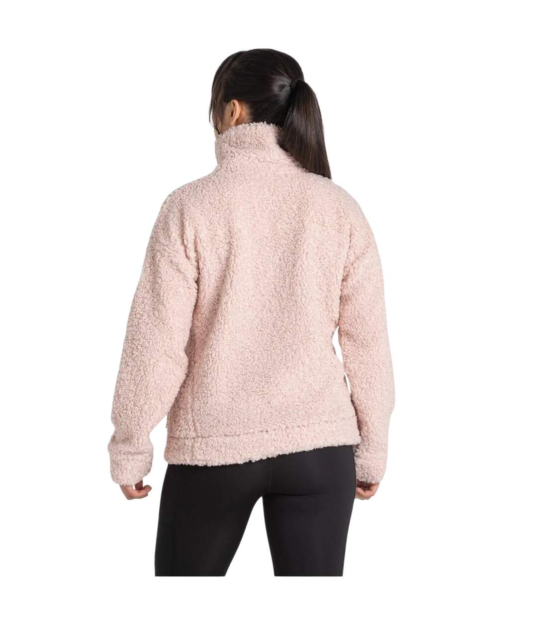 Womens/ladies Ciara Sherpa Fleece Funnel Neck Sweatshirt Calico Craghoppers-3
