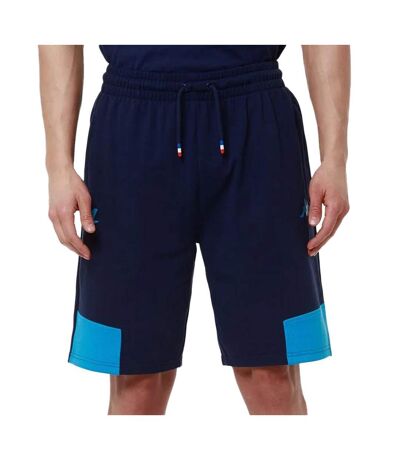 Short marine/turquoise homme kappa adozip - xxl