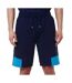 Short marine/turquoise homme kappa adozip - xxl-1