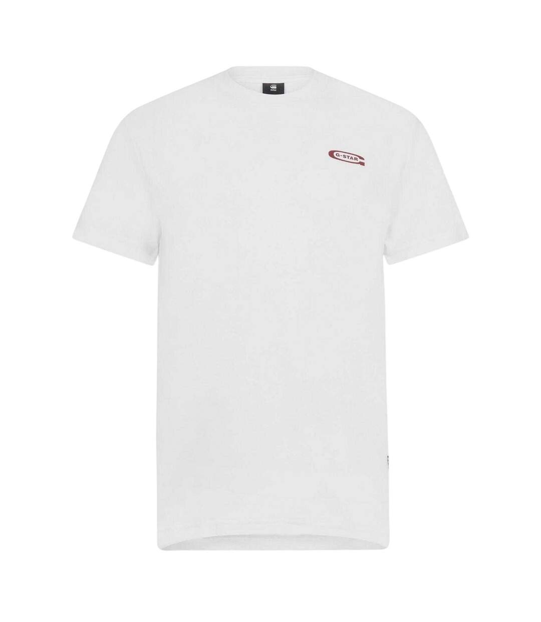 Mens Raw T-shirt White G-Star-2