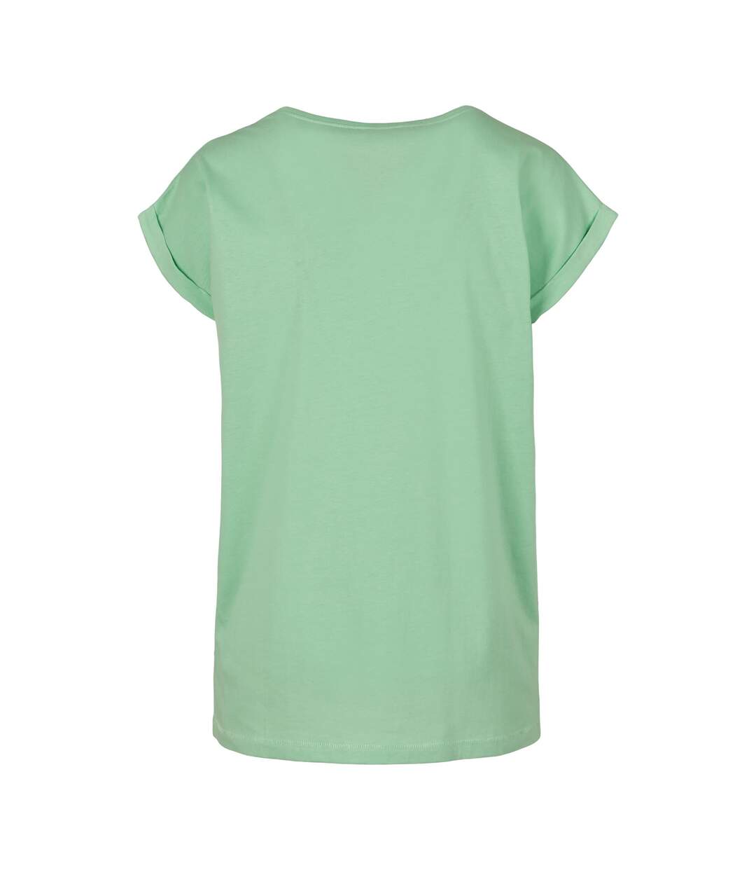 T-shirt femme vert pâle Build Your Brand