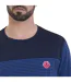 Pyjama court rayures homme L'Escale Athena-5
