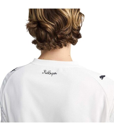Mens Manchester City Football Shirt White Puma