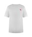 Unisex Adult Heart Logo T-shirt White Love Moschino-2