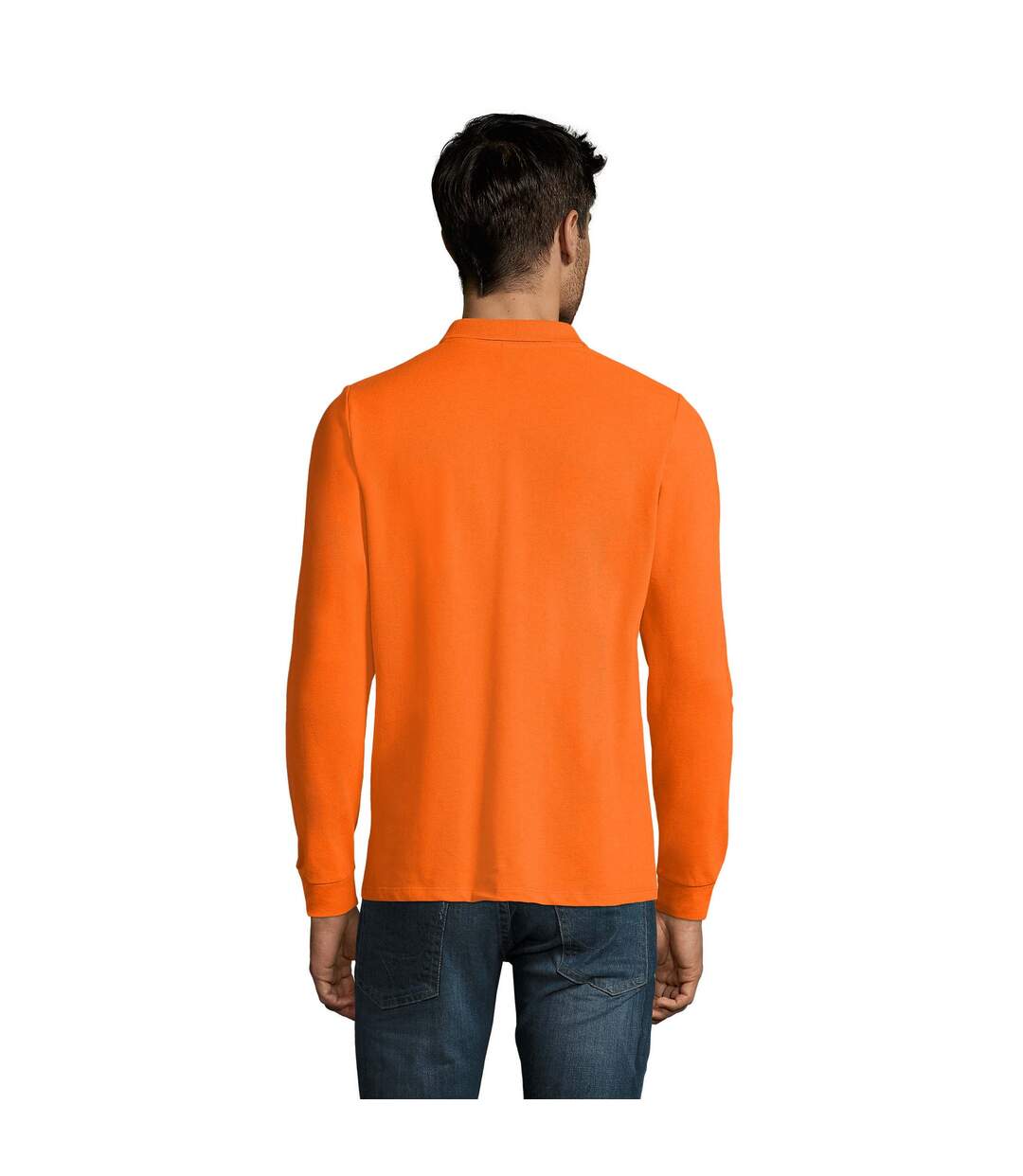 Polo Perfect Homme Orange SOLS-2