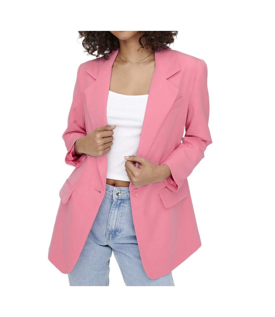 Blazer Long Rose Femme Only lana - 38