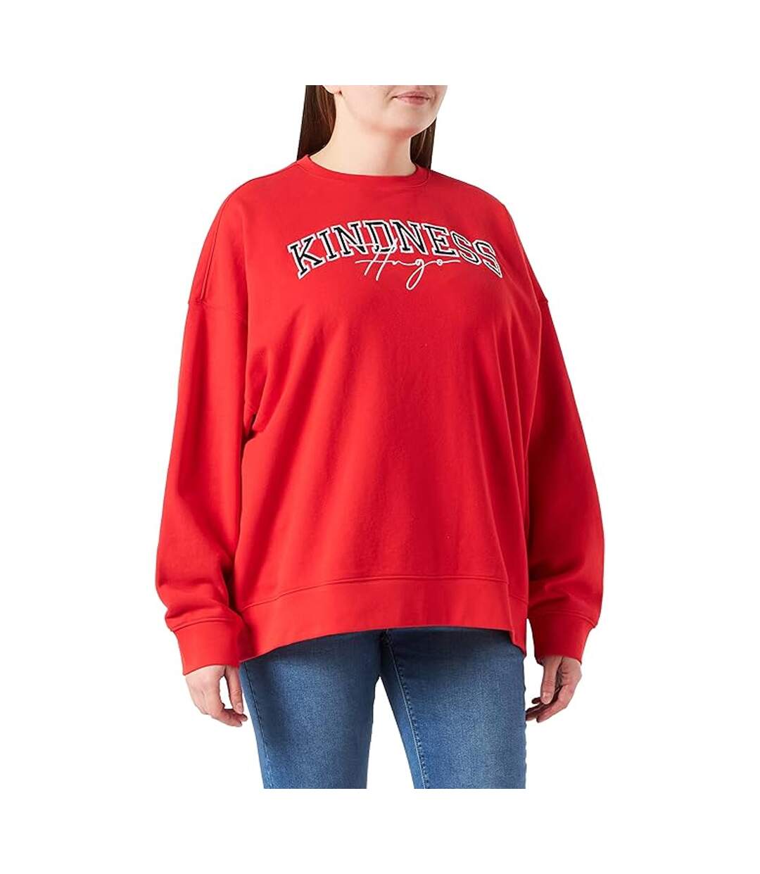 Sweat Doccia Femme Rouge Hugo-2